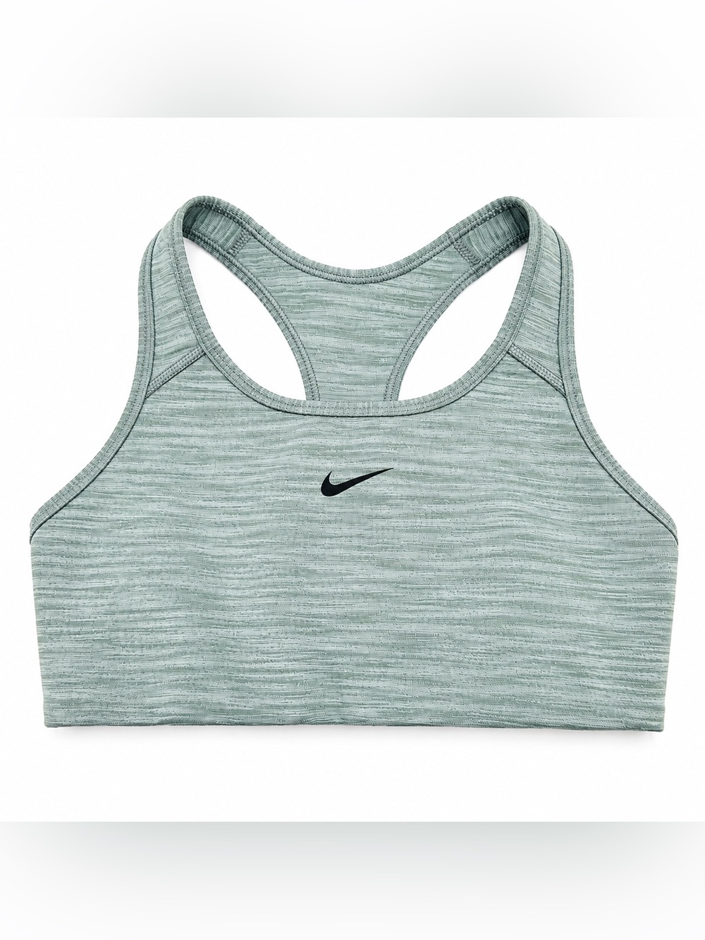 Nike Dri-FIT Sports Bra Women’s size S Small Gray Heather Racerback Swoosh